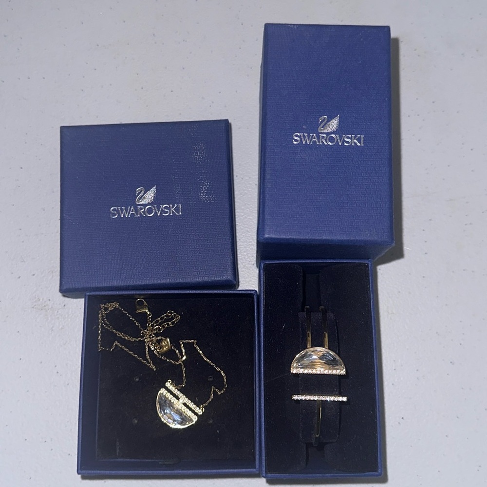 Swarovski Matching set necklace and Bracelet